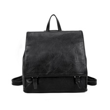 Women Faux Leather Backpack Rucksack Ladies Travel School Work Shoulder Bag