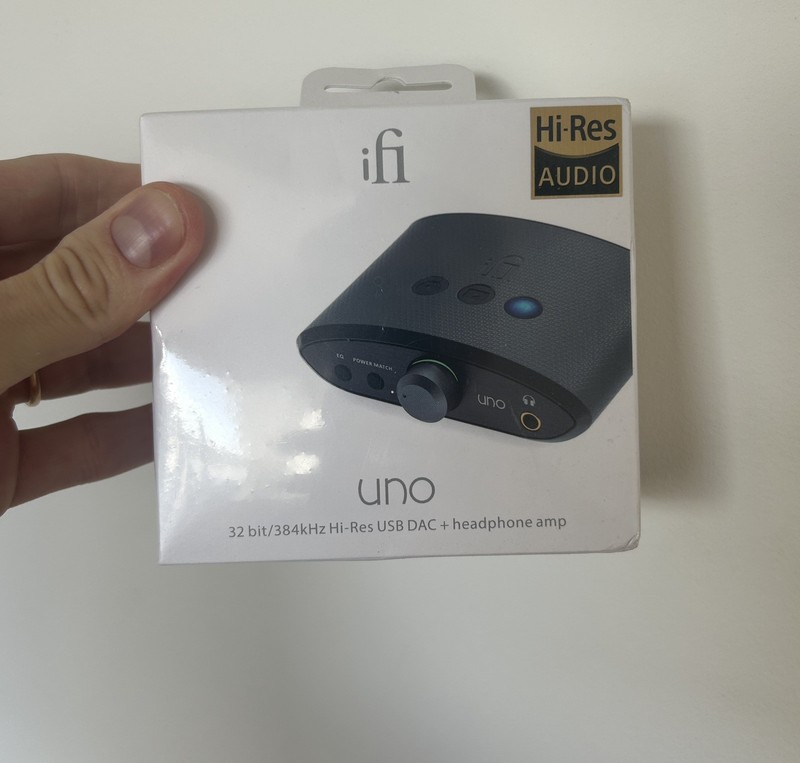 iFi Audio Uno - Hi-Res Desktop USB DAC & Headphone Amplifier