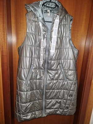 Tredy Weste mit Kapuze Gr. 3, 44/46 Taupe-Metallic   