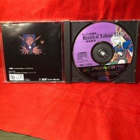 RECORD OF LODOSS WAR Sega Mega CD Japan Import Used