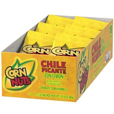 Chile Picante Con Limon Crunchy Corn Kernels Flavored Nuts Snack, 1.7 oz