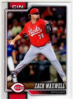 2026 Topps Series One Baseball Zach Maxwell No. 143 Cincinnati Reds