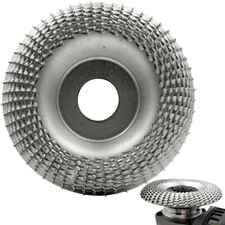 Wood Carving Disc Grinder Shaping Disc 7/8 Inch Bore Wood Tungsten Carbide Grind