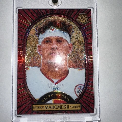 2025 Mosaic Patrick Mahomes II Micro Mosaic 13-SSP, Case Hit, PSA 10 contender