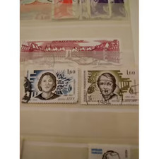 Timbre France 2293 2294 Héroïnes de la Résistance 1983