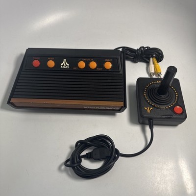 ATARI Flashback 2 Console with Controllers No Power Adapter Tested Works