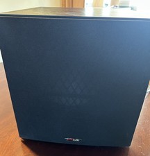 Polk Audio PSW108 powered 10  subwoofer, home theater surround sound Excellent