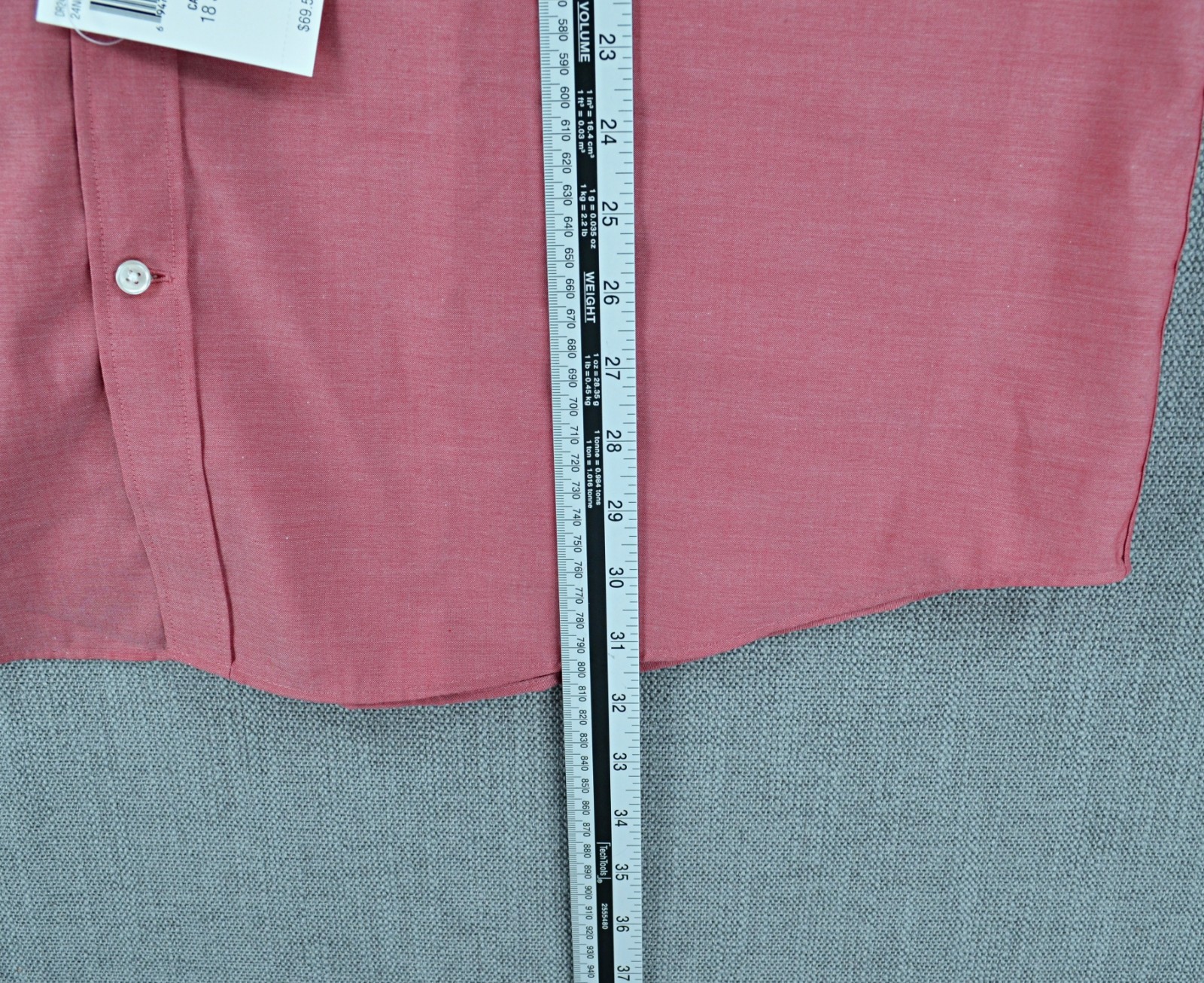 Tommy Hilfiger Dress Shirt Men's 2XL 18 34/35 Regular Fit Long Sleeve NWT thumbnail 10