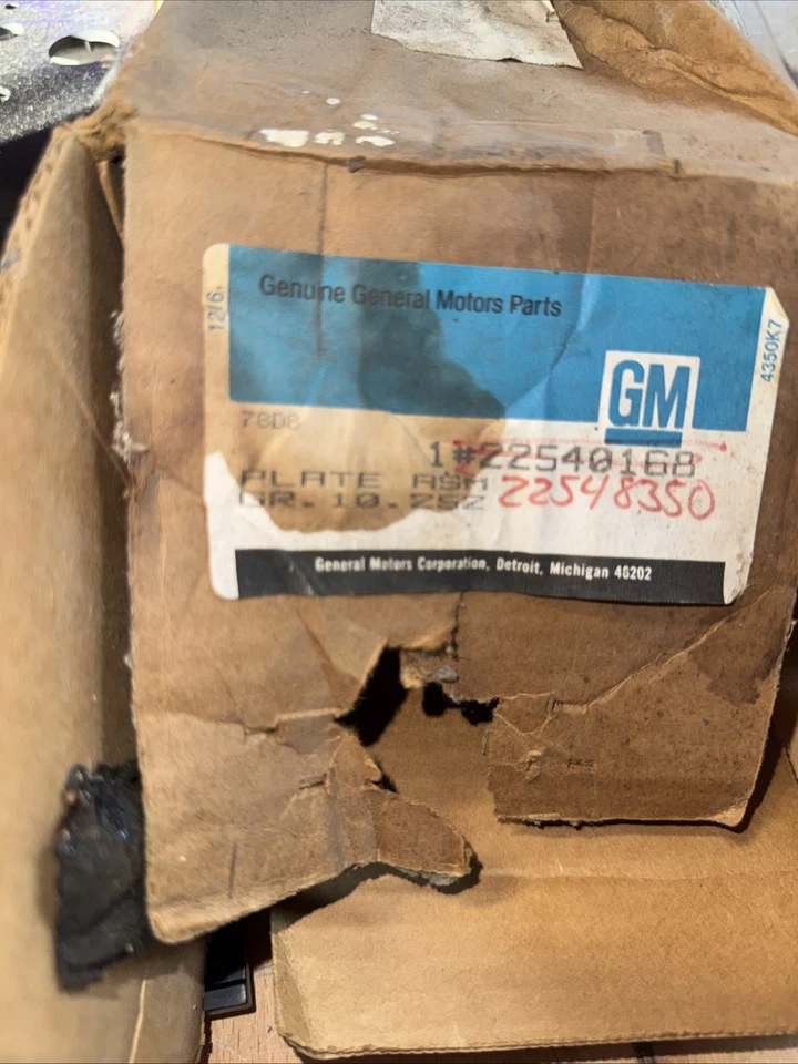 Nuevo de Lote Antiguo Oldsmobile Calais Consola Central Placa de Cambio 1985 - 1991 22548350 Foto 3 de 4