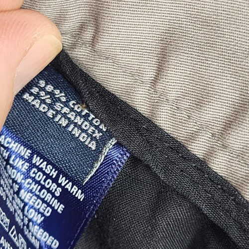 Pantaloncini Fish Hippie Drift Uomo 36 Grigio Chino Classico Casual Elasticizzati Estivi - Foto 4 di 12