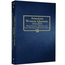 Women's Quarter Collection Book P-D-S | 2022-2025 | Whitman Classic Album