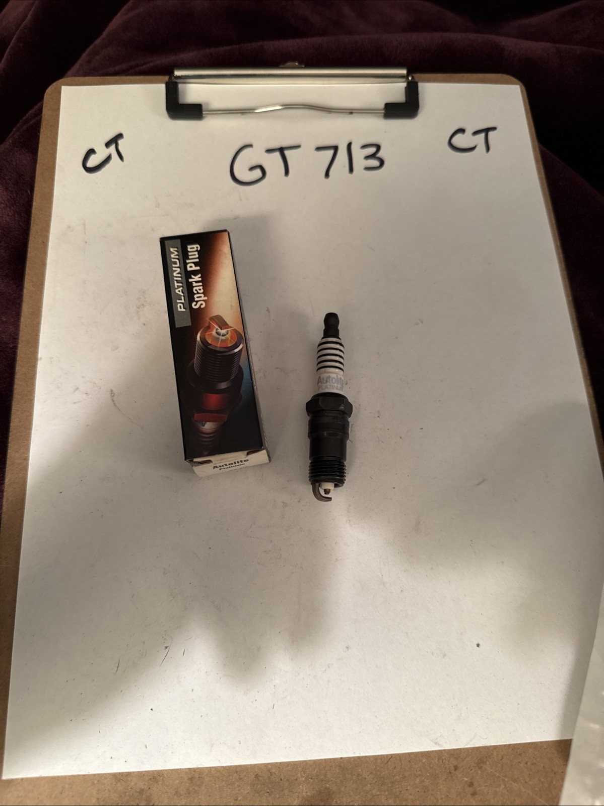 1 AP765 Autolite Platinum Spark Plug OEM Nos Sold Individually