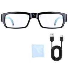 1080P HD Glasses, True POV Wearable for Cycling Hiking Travel, Hands-Eyewear ...