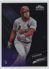 2021 Topps Chrome Black Purple Refractor /150 Dylan Carlson #86 k4s