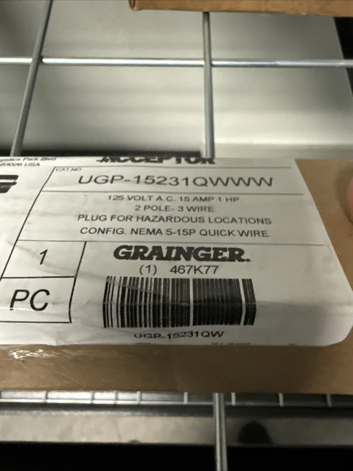 KILLARK HUBBELL 15 A, Standard, 5-15P UGP-15231QWWW  UGP-15231QW - Image 3 of 4