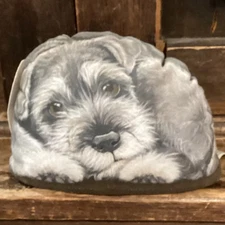 Vintage 2004 Fiddlers Elbow Schnauzer Pupperweight Bean Bag