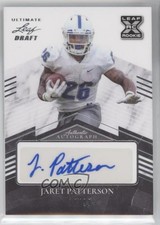 2021 Leaf Ultimate Draft 80/99 Jaret Patterson #BA-JP1 Auto 4xw