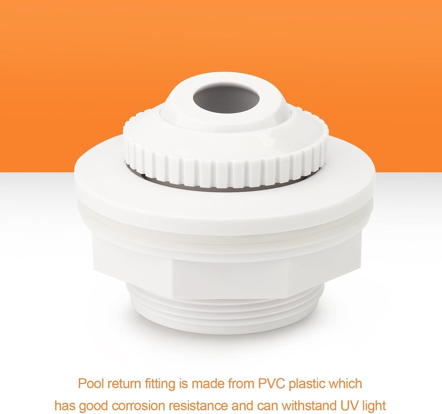 GASHER 2Pcs SP1023 Pool Inlet Return Fitting, 1-1/2" Above Ground 1-1/2 