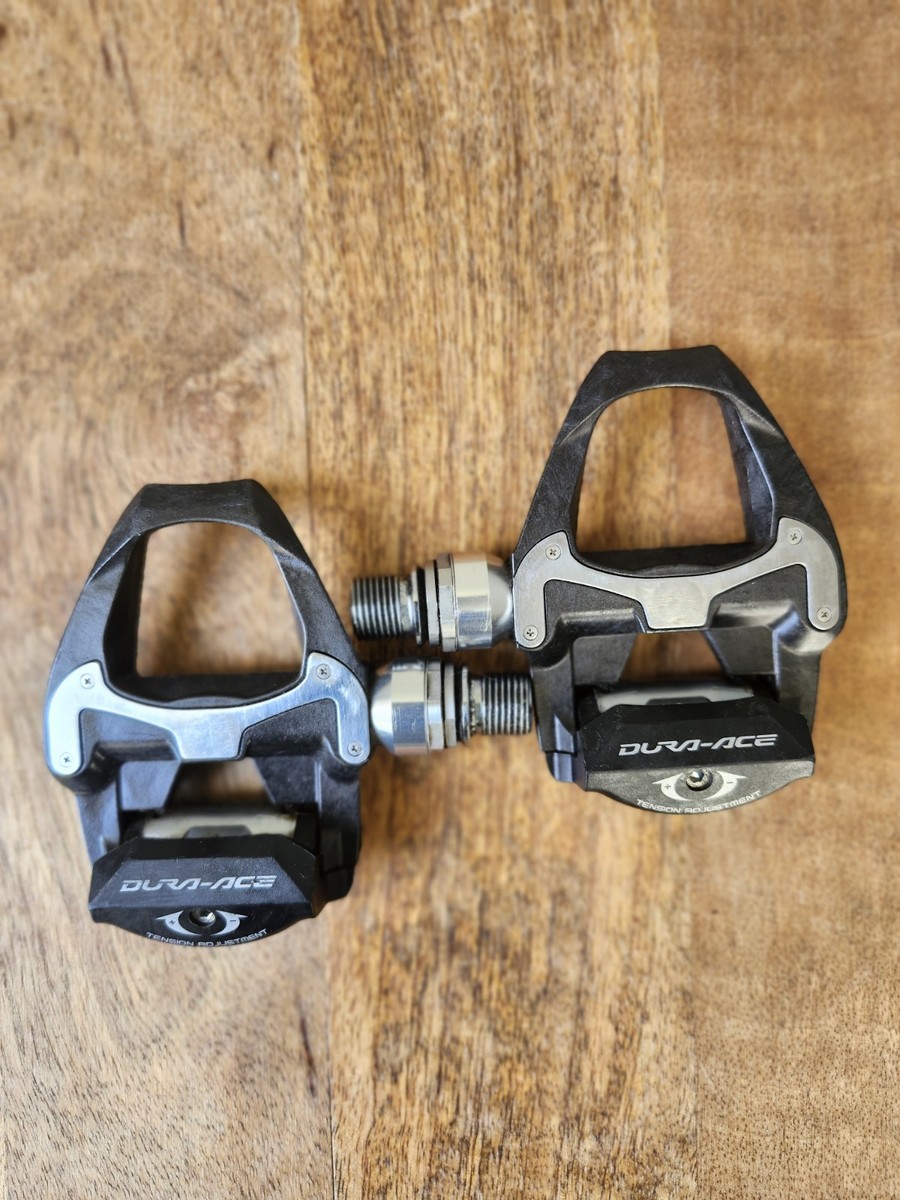Shimano Dura Ace Pedals PD-9000, 249g Pair. Low Miles | eBay