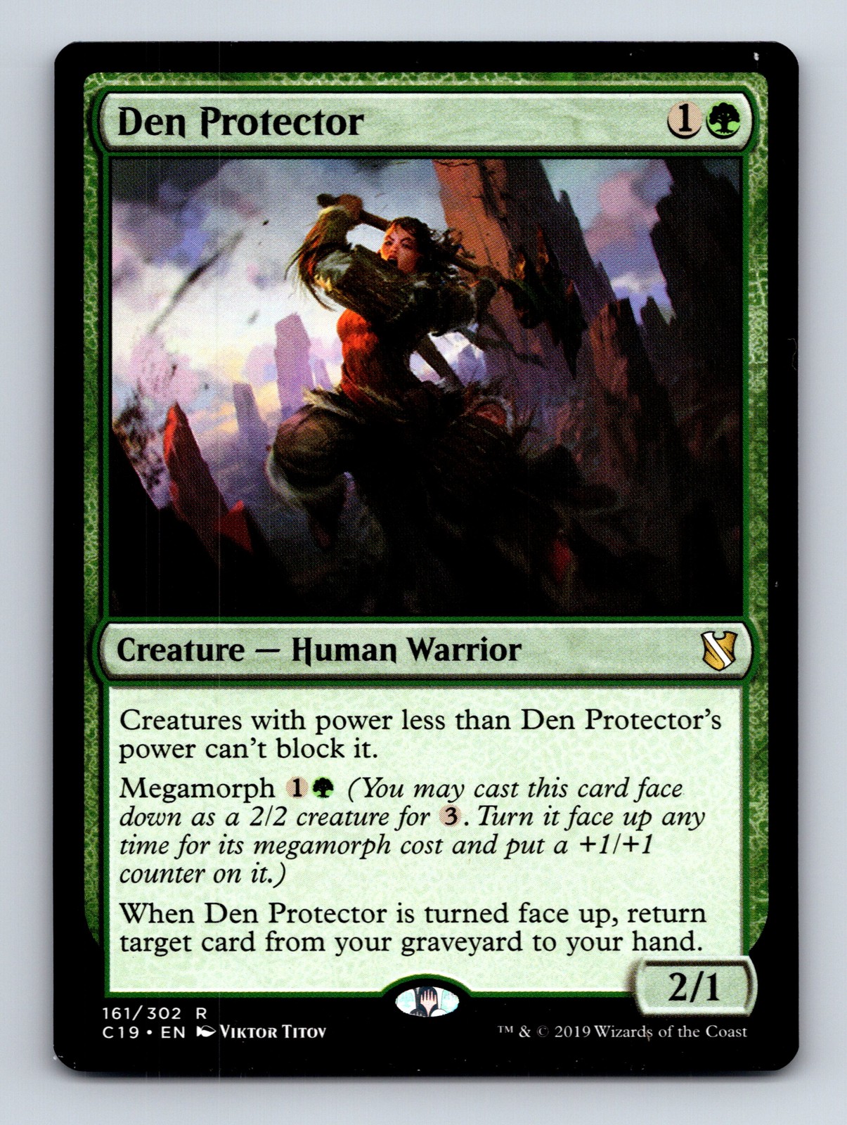 Commander 2019 #161 Den Protector