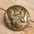 Civil War Union US Cavalry Uniform Button Non Dug Original Nice