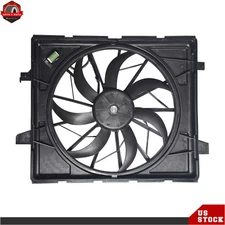 Radiator Condenser Cooling Fan For jeep grand cherokee 12-17 dodge durango 11-17