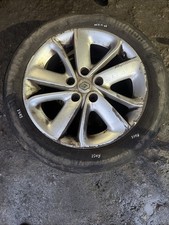 2014 RENAULT GRAND SCENIC MK3  17 INCH ALLOY WHEEL SILVER 205/50/R17 RGS2