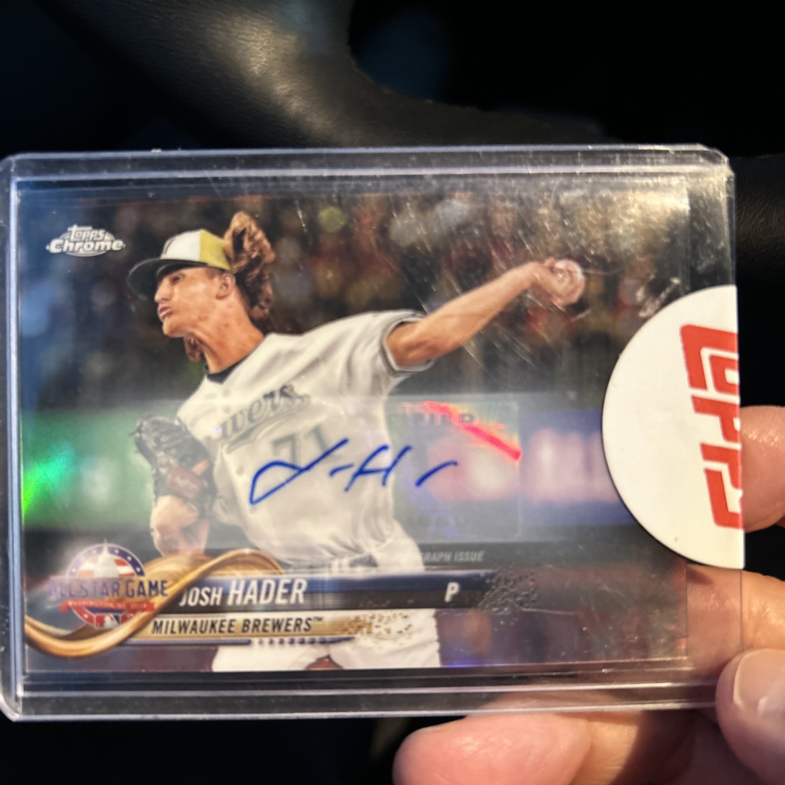 2018 Topps Chrome Update - All-Star Josh Hader #HMT79 Refractor Autographs (AU)