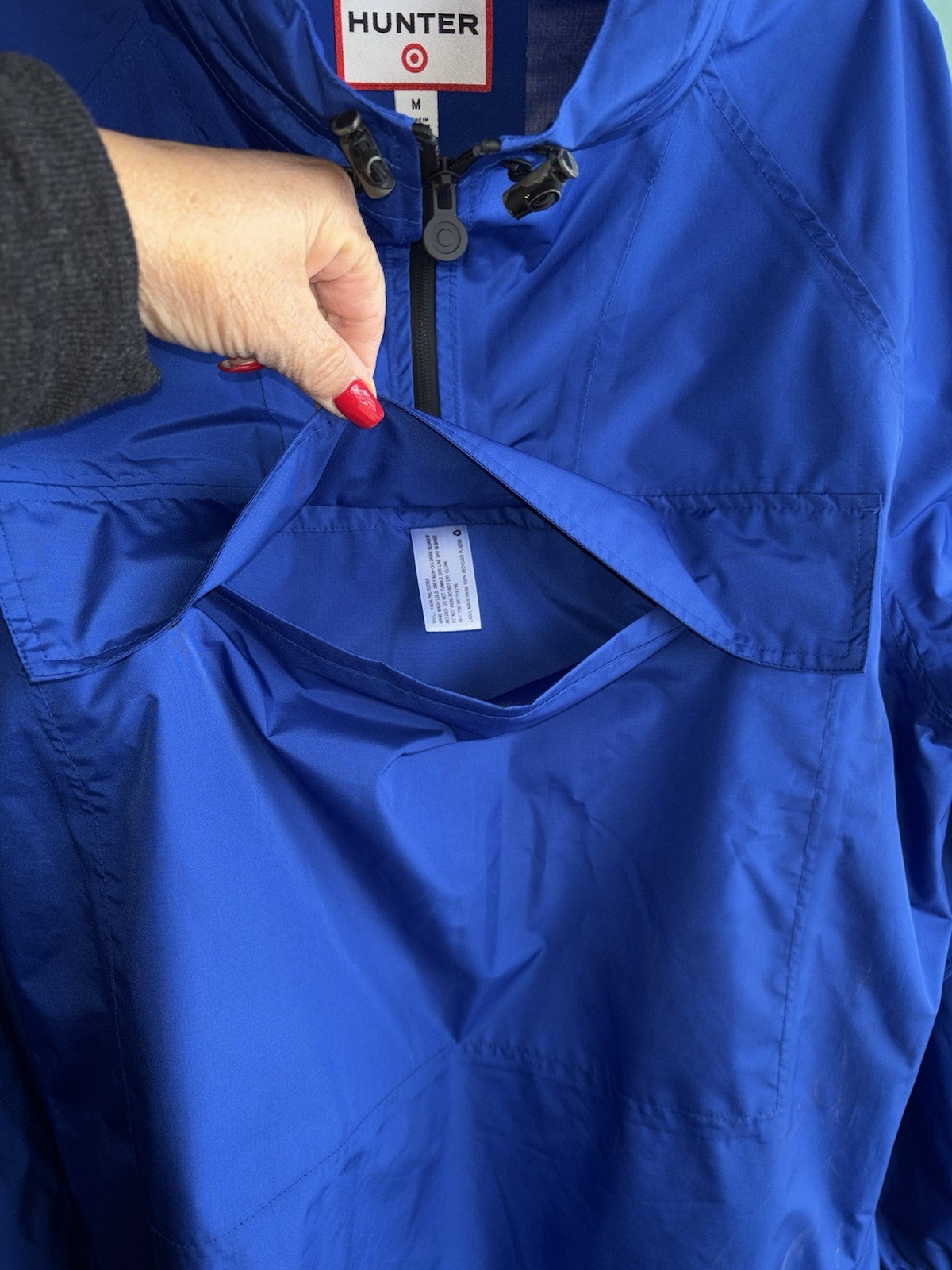 Hunter for Target Medium pullover rain jacket ano… - image 6