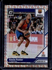 2024-25 Panini Donruss Euroleague Kevin Punter Optic 25th Anniversary Prizm #/25