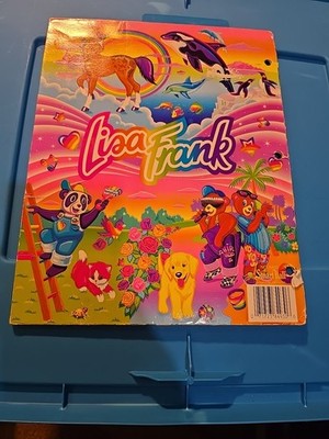 Vintage 90's Fantastic World Of Lisa Frank - Rainbow Folder See