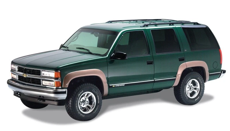 Bushwacker se adapta a Chevy Tahoe 97-99 estilo OE 4 piezas - negro Foto 4 de 4