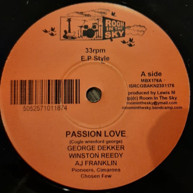 George Dekker/Winston Reedy/AJ Franklin Passion Love (RSD 2023) (Vinyl LP) 7" EP