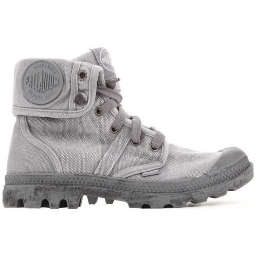 Women Palladium Pallabrouse Baggy Grey Canvas 39