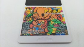 HUDSON SOFT PC GENJIN 3 PC ENGINE HU CARD
