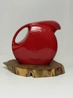 Fiesta Ware Scarlet Red Large 7.5" Disc 67oz Pitcher Jug Homer Laughlin