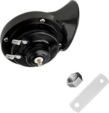 Loud Car Horn, 12V Waterproof Snail Electric Horn, 303DB High Tone Horns Replace