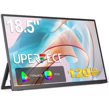 UPERFECT 18.5 inch Portable Monitor Gaming Computer Display Ultra-Slim