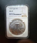 U.S. Mint 2026 American Silver Eagle $1 1 oz .999 Silver NGC MS 69 #027