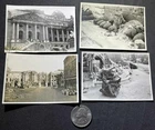 x4 WW2 WWII US Army Military Pictures Photos Ruins of German Chancellery Berlin