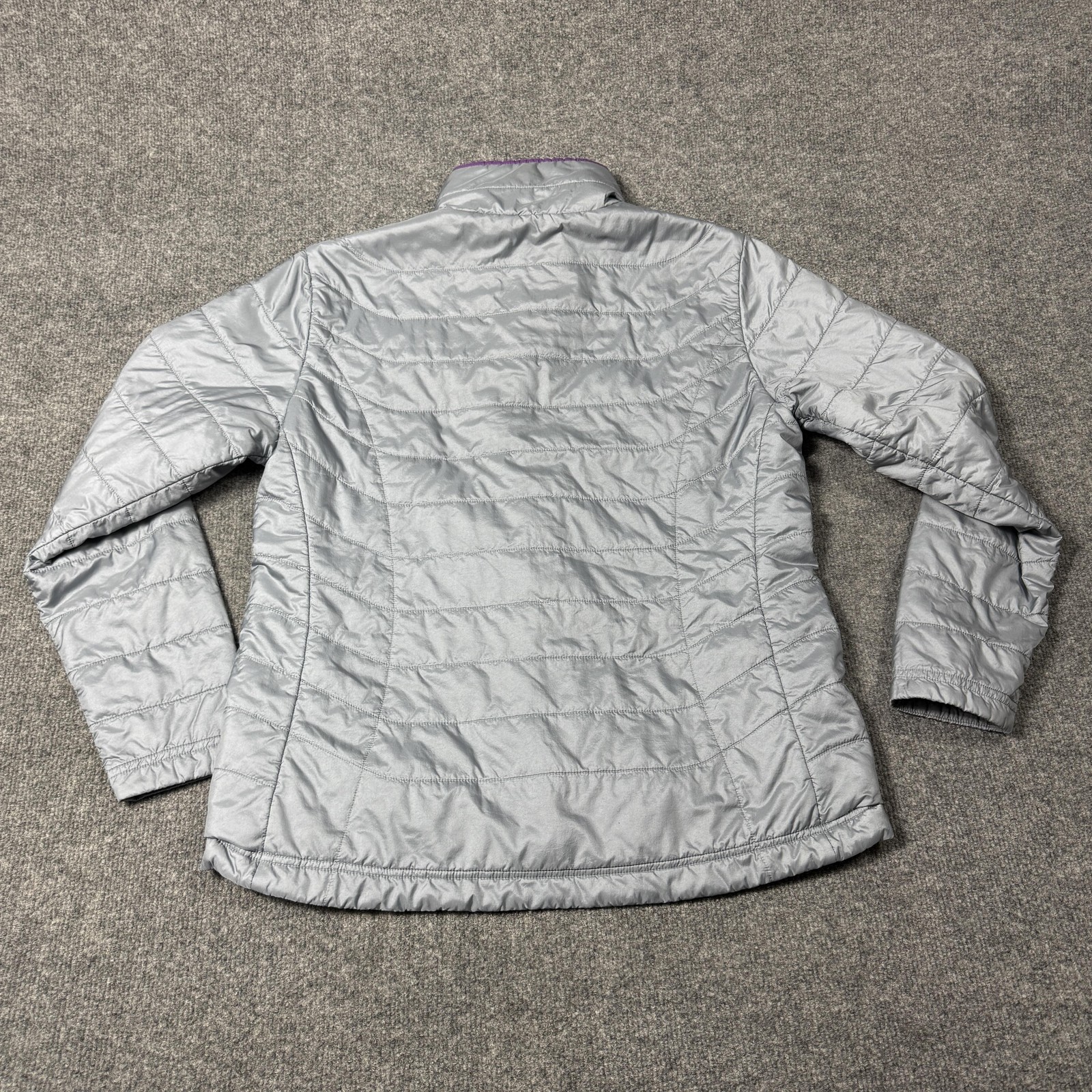Simms Jacket Womens Large Gray Primaloft Quilted … - image 12