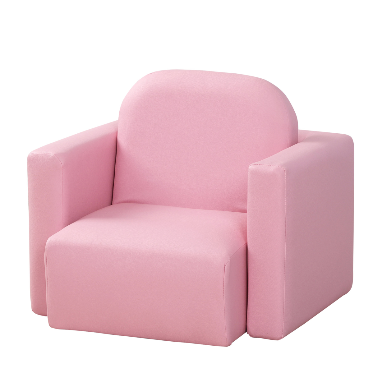 Rackhams Pink 2 In 1 Toddler Sofa Chair, 48 X 44 X 41 Cm, For Game Relax Playroom, - Image 2