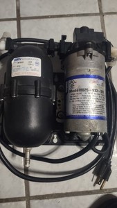 ShurFlo Water Boost System, 8025-933-399 (Pump), 84-522-01 (Accumulator)