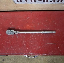 Snap-on 38 Drive 11.5 Chrome Long Flex Head Ratchet Flf936 Owners Marks