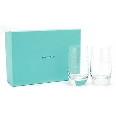 [Personalisierung möglich] Tiffany & Co. Cadence Glas Becher Set 215ml -