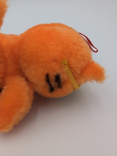 Peluche Nanco 1999 Heathcliff con occhiali da sole e pantaloncini da swin con etichetta 7,5" - Foto 10 di 11