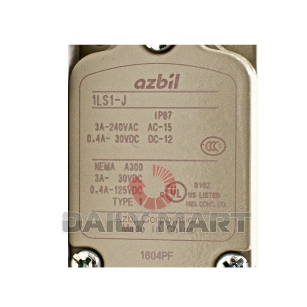 New In Box AZBIL 1LS1-J Travel Switch