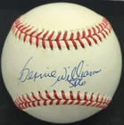 Bernie Williams AUTO Autograph OAL Signed Bobby Brown Baseball Yankees