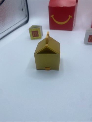 LIL McDonalds Happy Meal Toys 2025 Mini GOLD #21 & RED #3 HAPPY MEAL Box Lot Set - Picture 4 of 14
