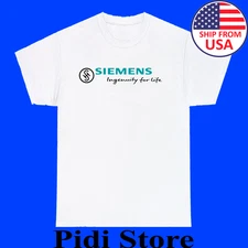 Siemens Ingenuity For Life Men's White Size S to 3XL